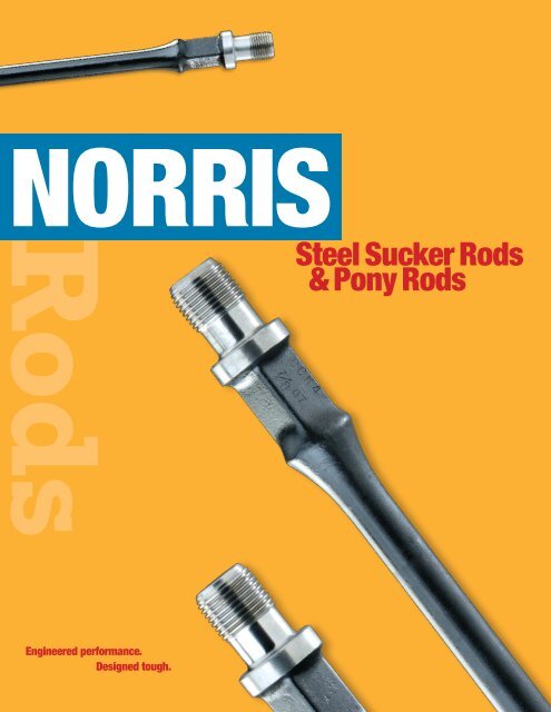 Steel Sucker Rods & Pony Rods - Norris Rods