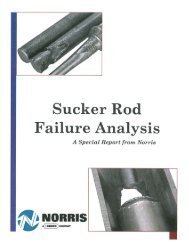 Sucker Rod Failure Analysis Brochure - Norris Rods