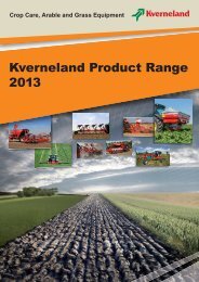 Kv_Full Range 2013.indd - Kverneland Group Download Centre