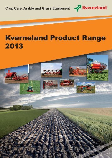 Kv_Full Range 2013.indd - Kverneland Group Download Centre