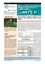 Communicable Diseases Watch Volume 8, Number 5, Week