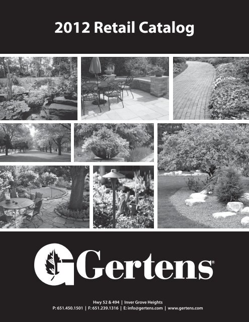 2012 Retail Catalog Gertens
