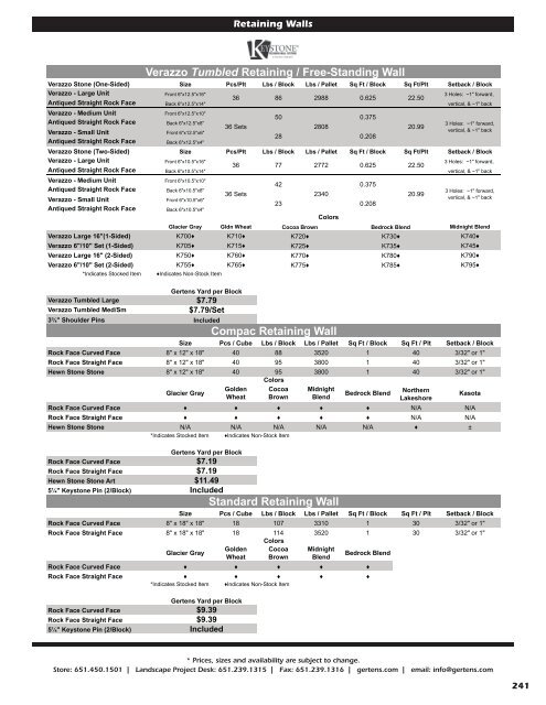 2012 Retail Catalog - Gertens