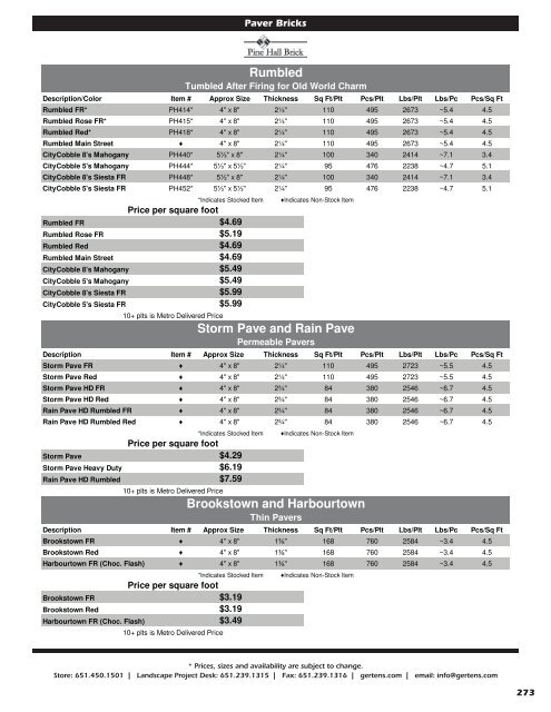 2012 Retail Catalog - Gertens