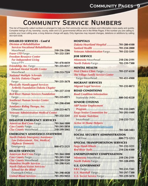 Community Pages - Fargo, ND Phonebook & Yellow Pages