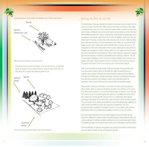 trees for Tomorrow.pdf - Nevada Division of Forestry