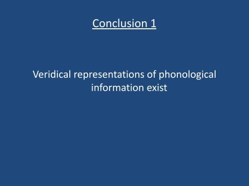 Distinct Processing of Phonological and Syntactic Violations in ...