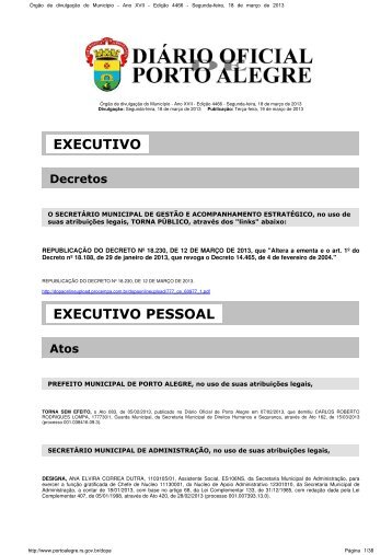 EXECUTIVO EXECUTIVO PESSOAL