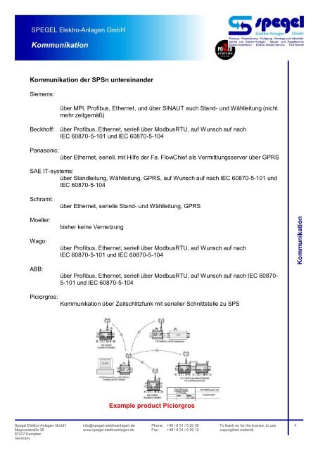 Spegel Elektro-Anlagen GmbH