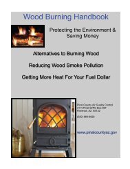 Wood Burning Handbook - Pinal County