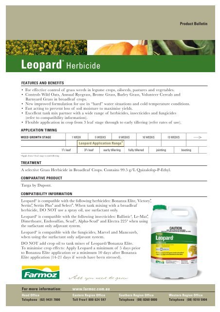 Leopard Herbicide - Farmoz