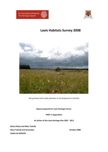 Laois Habitats Survey 2008 - Laois County Council