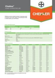 Chekker® - Bayer CropScience