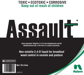 Label - Nufarm