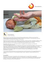 Aufbaukurs Kinaesthetics Infant Handling - von Kinaesthetics Schweiz