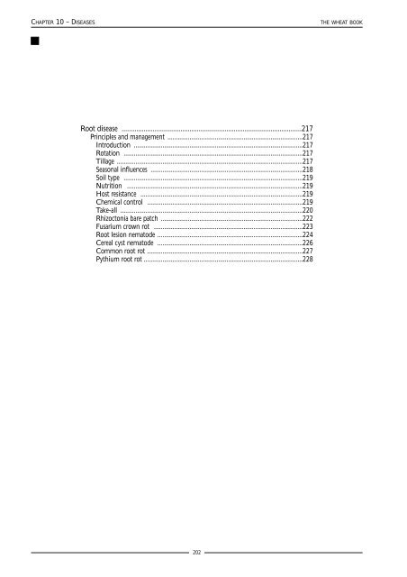 The wheat book : principles and practice - Department of Agriculture ...