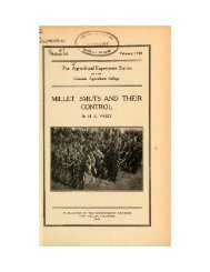 MILLET SMUTS AND THEIR CONTROL