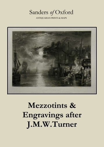 Mezzotints & Engravings after J.M.W.Turner.pdf - Sanders of Oxford