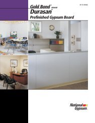 Durasan Brochure - National Gypsum Company