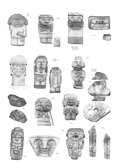 studies of the Pueblo Escultor - San Agustin Statues - Estatuas de ...