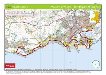 Weatherman Walking - Barry Dock's to Rhoose Point - BBC