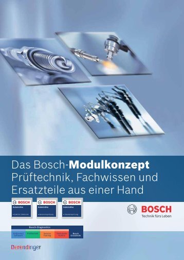 Das Bosch-Modulkonzept Pr