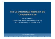 D. Geradin - The Counterfactual Method in EU Competition Law