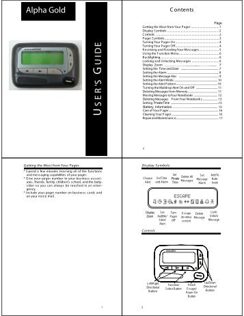 usa mobility unication pager instructions Unication phase ii p25 upgrade for g4 & g5 pagers.