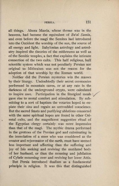 The Oriental Religions in Roman Paganism [1911] - Get a Free Blog