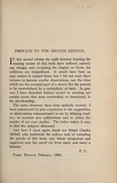 The Oriental Religions in Roman Paganism [1911] - Get a Free Blog