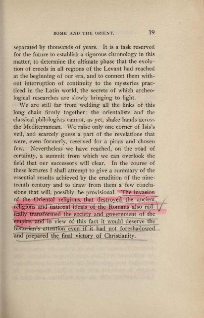 The Oriental Religions in Roman Paganism [1911] - Get a Free Blog