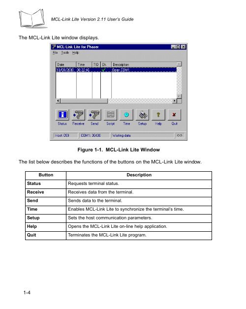 MCL-Link Lite Version 2.11 User's Guide