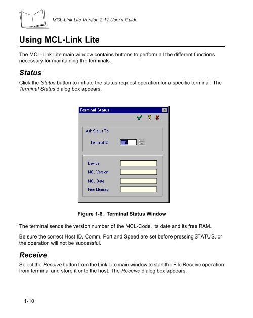MCL-Link Lite Version 2.11 User's Guide