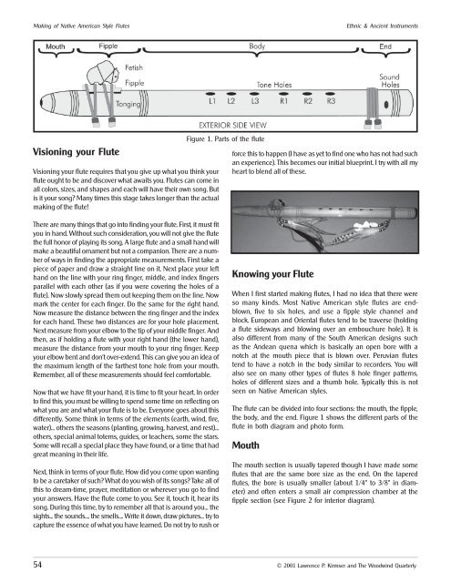 The Native American Flute - Music Trader Index Page