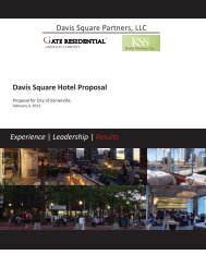 Davis Square Partners, LLC - City of Somerville