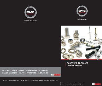 FASTENER PRODUCT - BMG