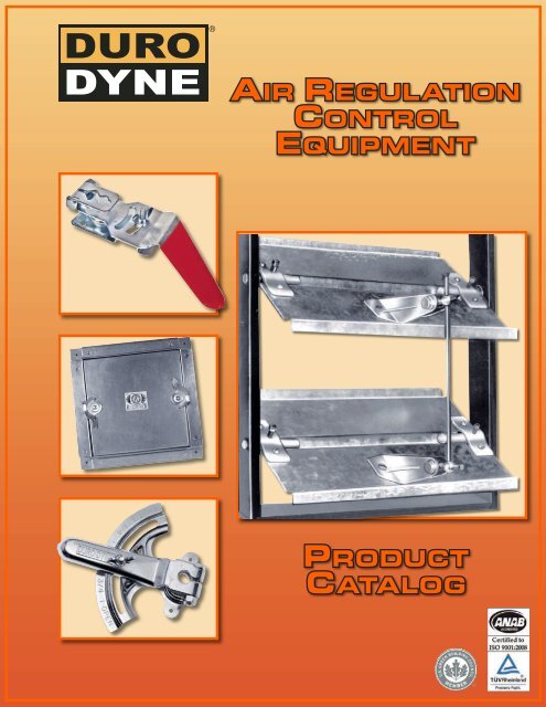 Product catalog air regulation control equiPment - Duro Dyne