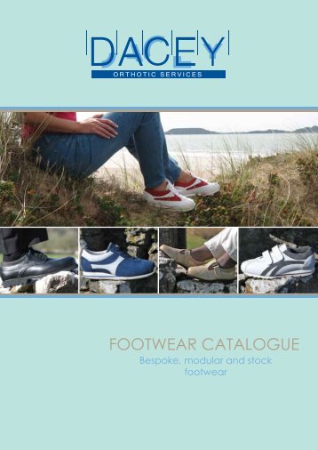 FOOTWEAR CATALOGUE - Ace Feet In Motion