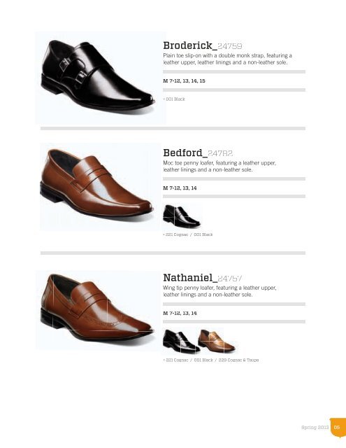 Catalogs - Stacy Adams Shoes