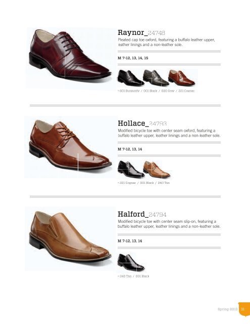 Catalogs - Stacy Adams Shoes