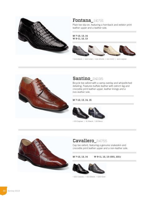 Catalogs - Stacy Adams Shoes