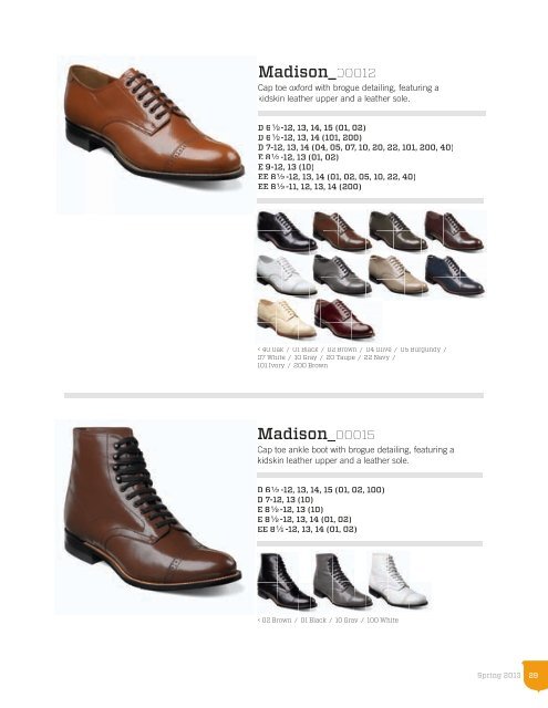 Catalogs - Stacy Adams Shoes