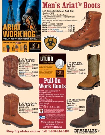 Men's Ariat® Boots - Drysdales