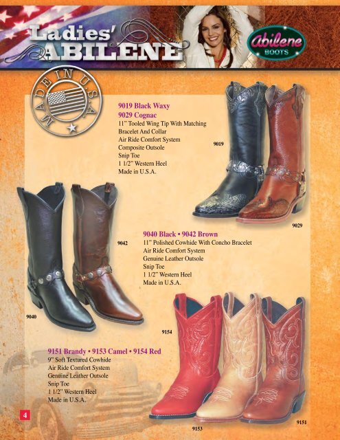 Leather care - Abilene Boot