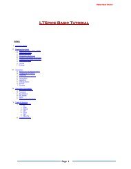 LTSpice Basic Tutorial