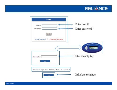 Login to Trade - Demo - Reliance Securities