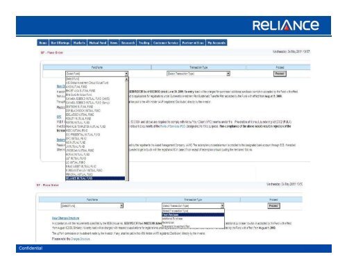 Login to Trade - Demo - Reliance Securities