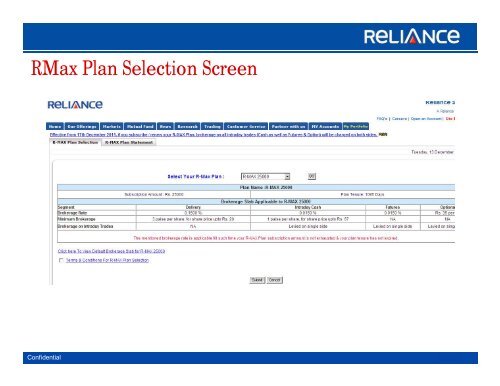 Login to Trade - Demo - Reliance Securities