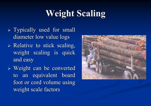 Sawmill Short Course Log Inputs – Measurement & Conversion ...