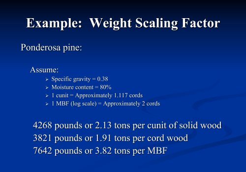 Sawmill Short Course Log Inputs – Measurement & Conversion ...